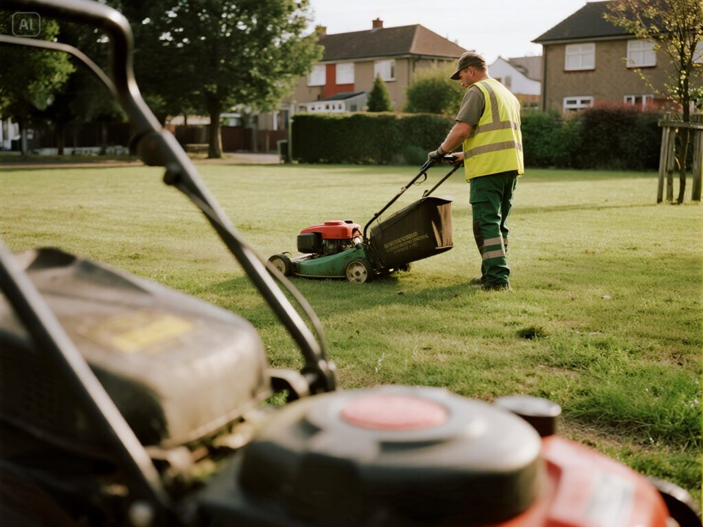 Lawn care and seasonal work as a teen income option