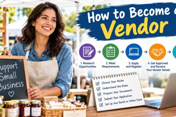 How to Become a Vendor in the U.S.: A Practical Step-by-Step Guide for New Businesses